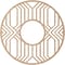 Ekena Millwork Empire Wood Fretwork Pierced Ceiling Medallion, Alder, 18"OD x 6 5/8"ID x 3/8"T CMWP18X18X0375EPAL - alternate 4
